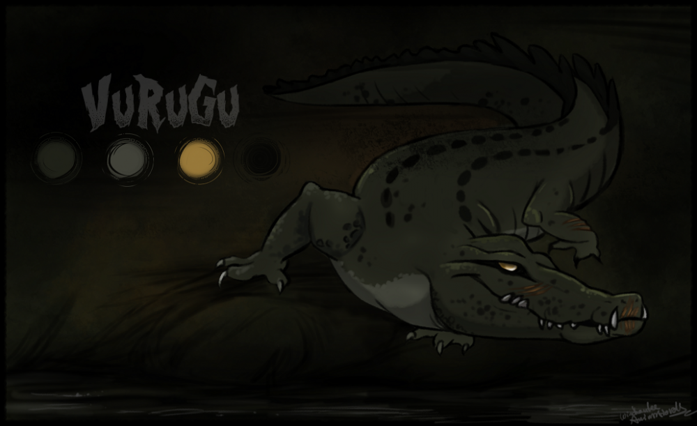 Vurugu Reference Drawing