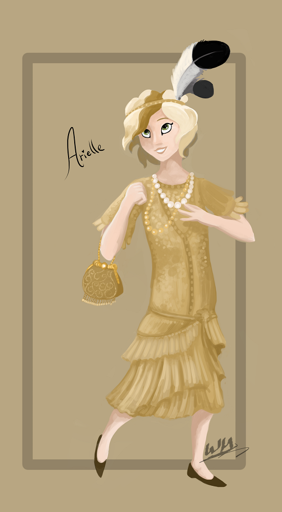 Humanized (1920s) Arielle - Gift for Pawface