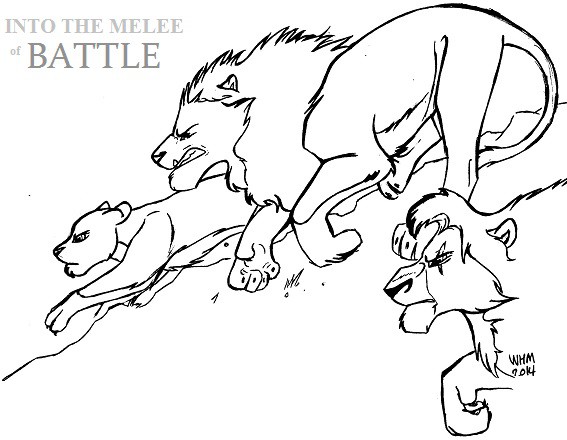 Into the Melee of Battle