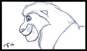 Mufasa Sketch