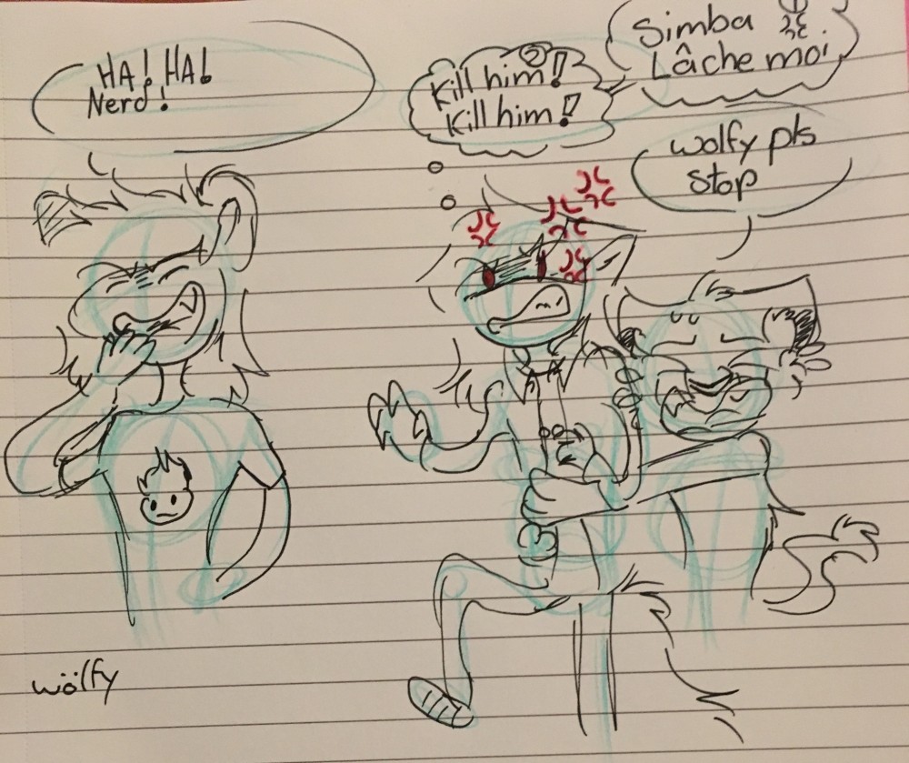 Bonne chance simba O_o