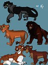 Ancien design de mes personnages adoption 
