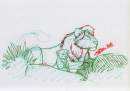 Simba Kiara Real Style Sketch