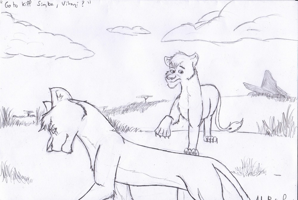 Go to kill Simba, Vitani ? - AT Avionne -
