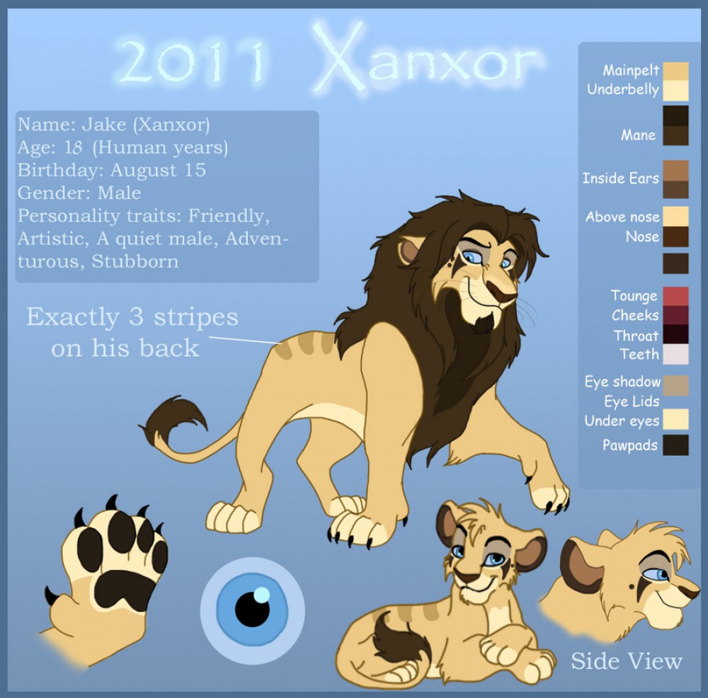 Xanxor Reference Sheet