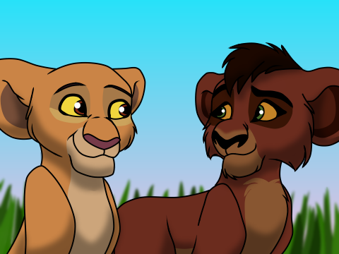 Kiara and Kovu