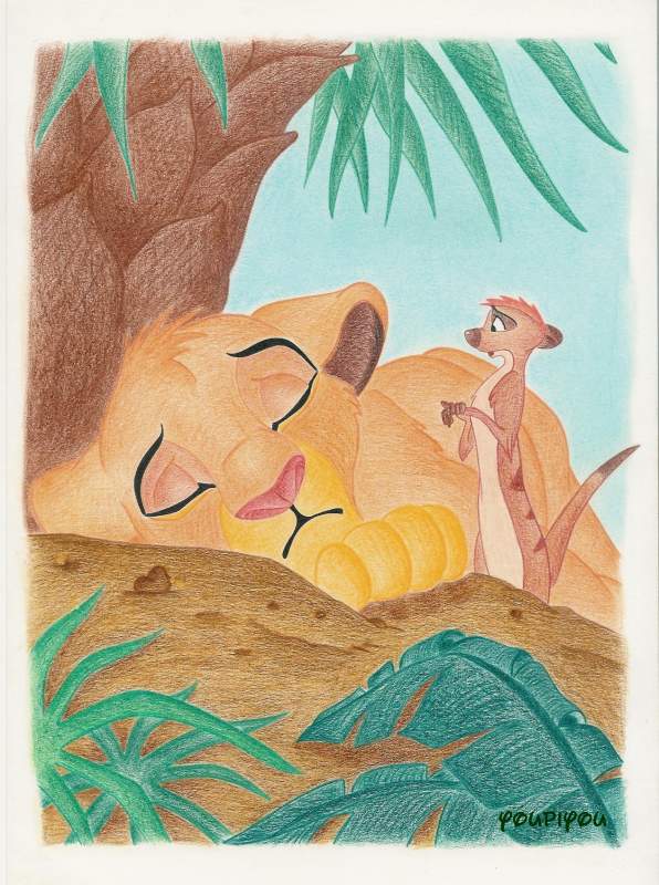 Simba et Timon