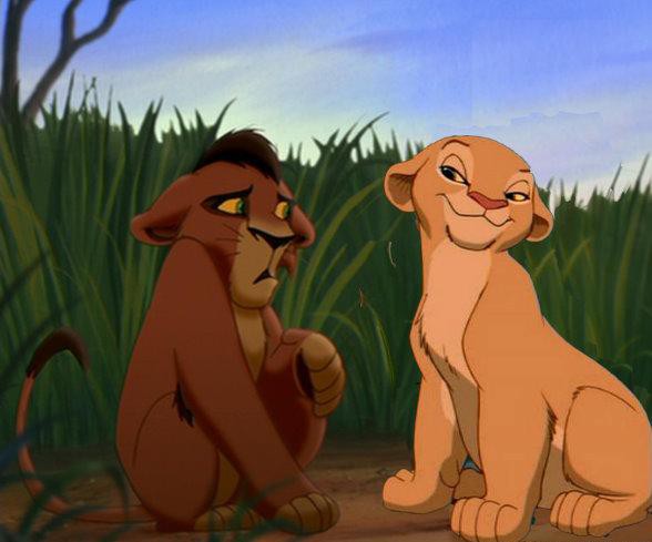 Kovu and Nala??? o.O