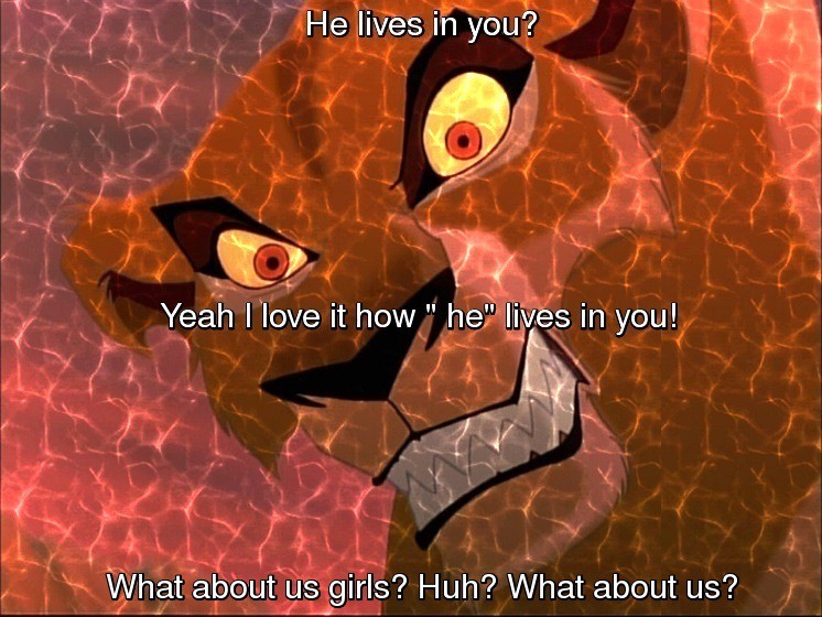 What gets me in lion king - part 1