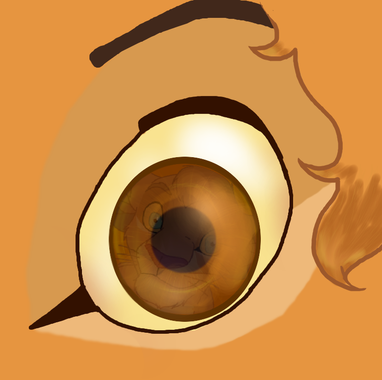 My eyes are beautiful 'cause they reflect you
