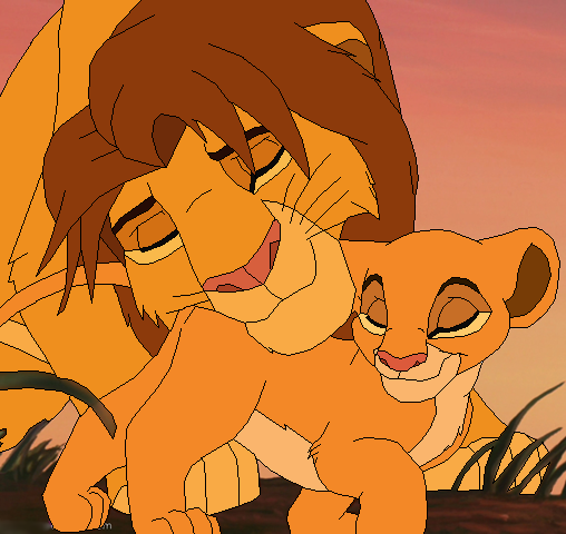 Father and daughter