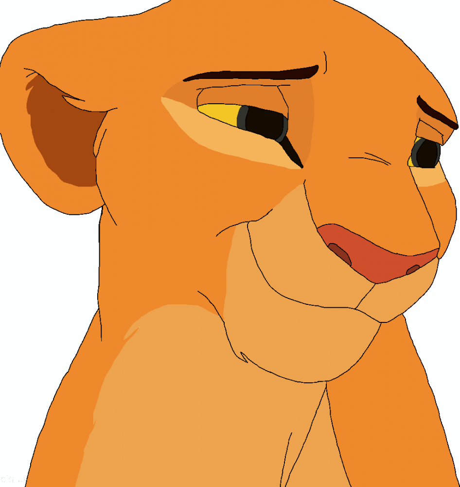 Simba x Nala fancub grown XD