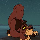 Kovu in Nuka's body