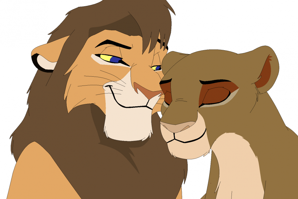 Jahi and Chuki - Art trade w/ SparrowFeather -