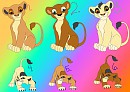 Lion and Lioness Adoptables(Read First)