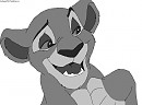 Lion Cub Lineart 3(Female Version)