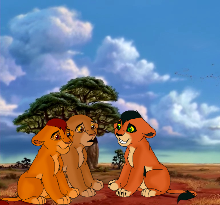 Mufasa, Sarabi, and taka