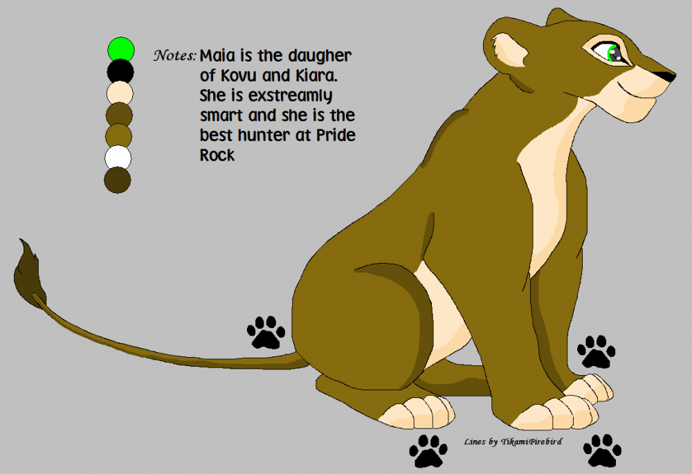 this is Kovu and Kiara's daugther