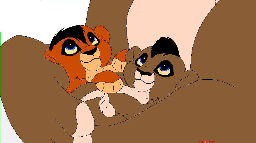 here is Zariah holding her cubbies