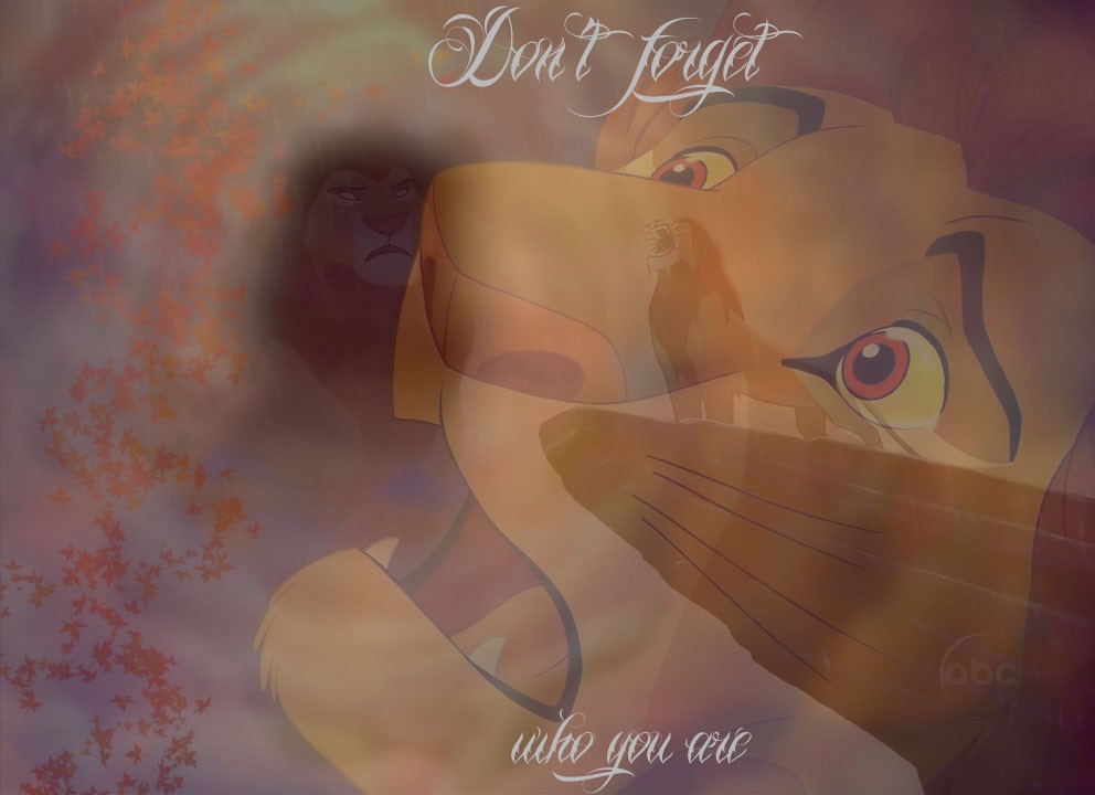 Don't forget who you are