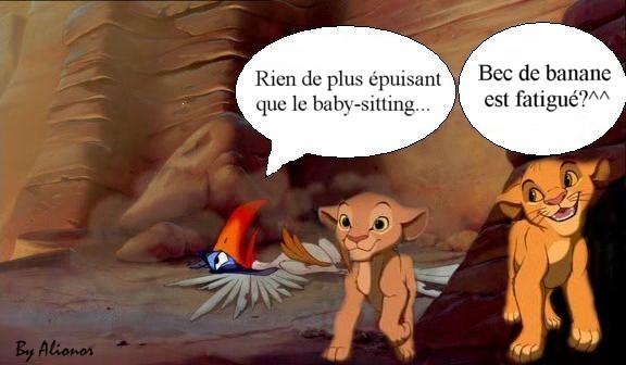Zazu baby-sitter