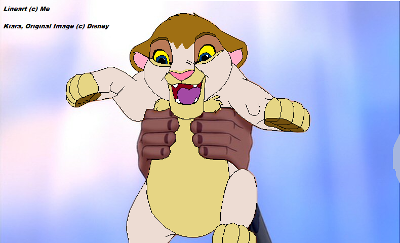 Me as a baby lion cub
