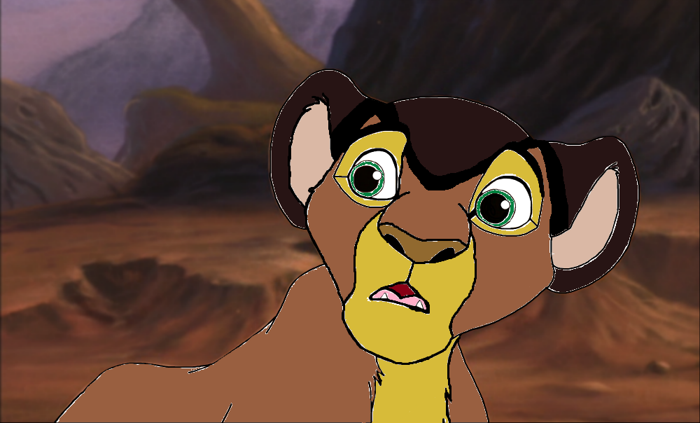Me as a lioness cub ^^