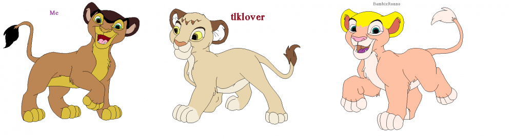 Me, tlklover and BambixRonno