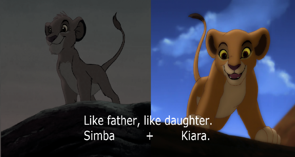 Father and Daughter