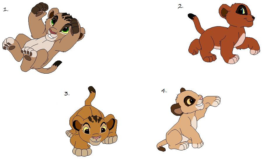 Adoptable Cubs