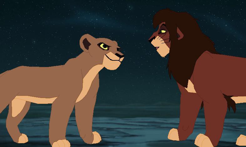 Kovu and Hiari