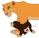 Kovu X Kiara cub