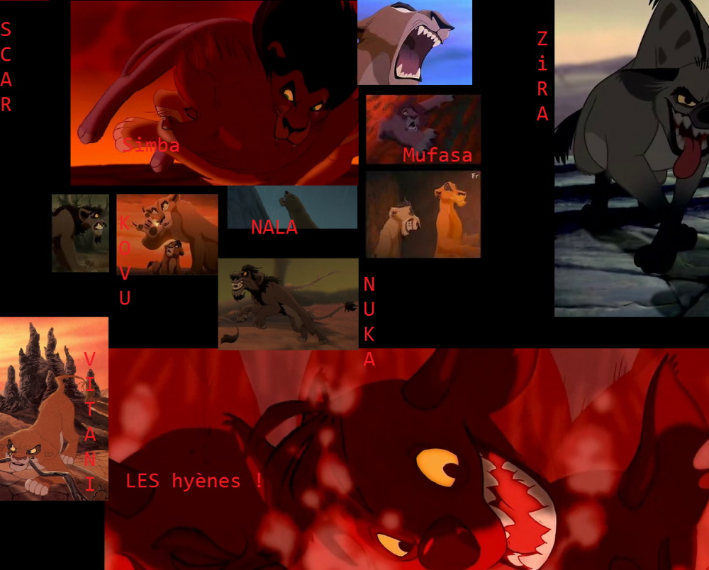 scar the king.....