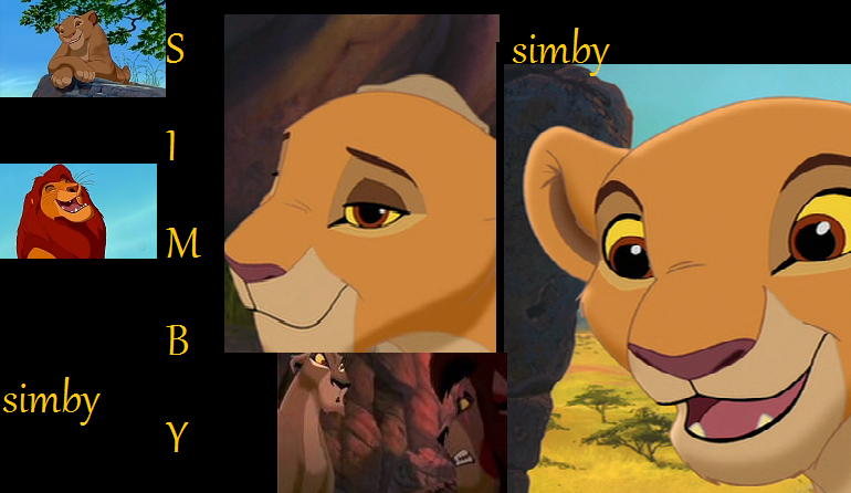 collage pour simby