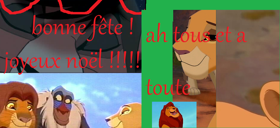 collage de noël