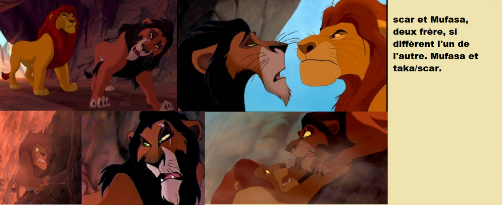 taka/scar et Mufasa
