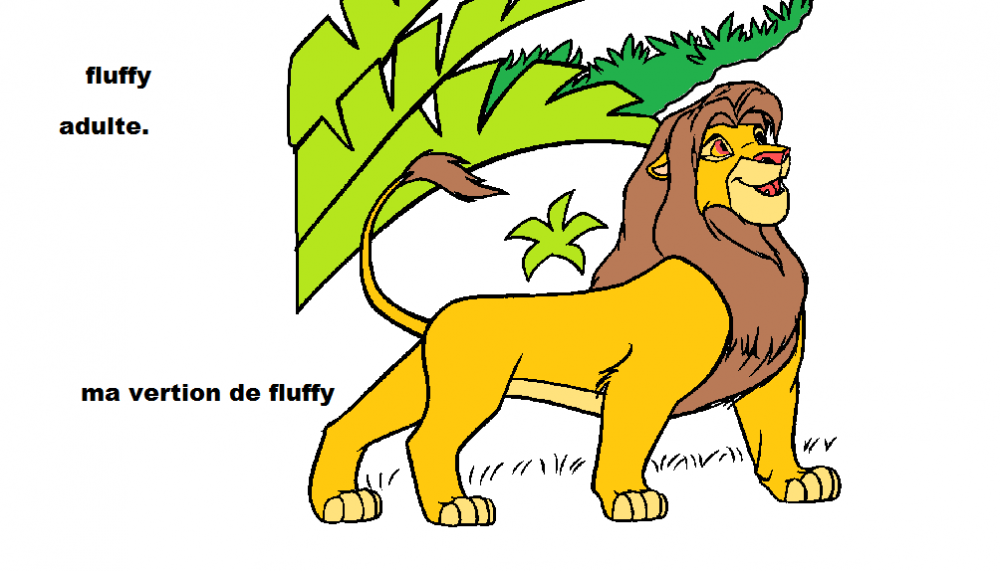 ma version de fluffy adulte