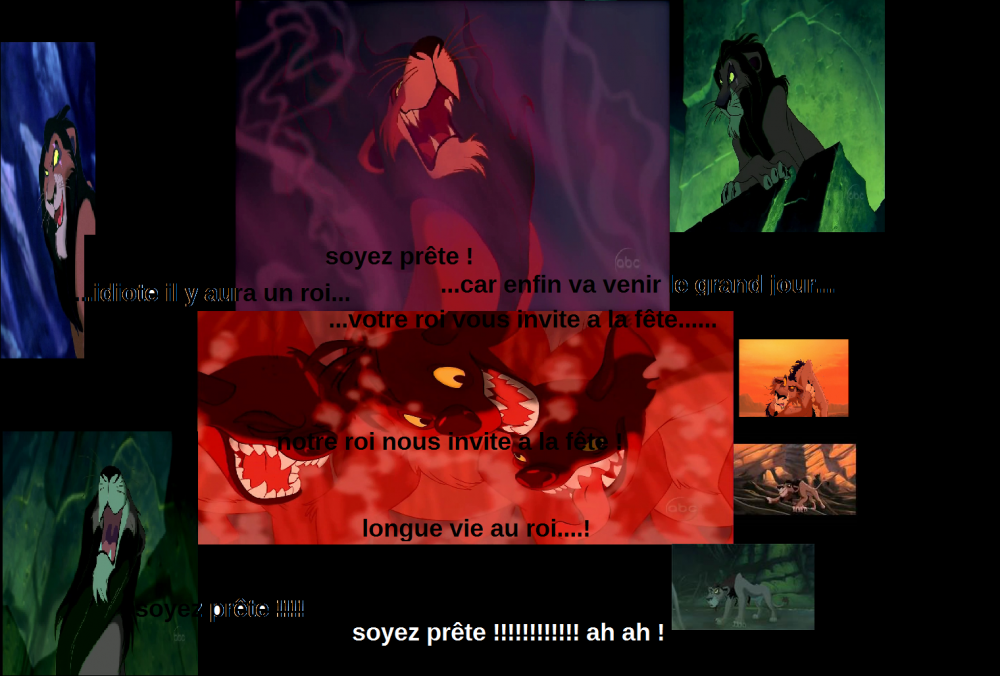 soyez prête !