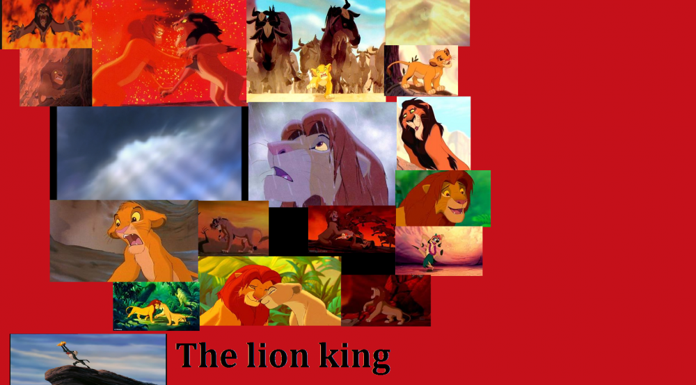 The lion king