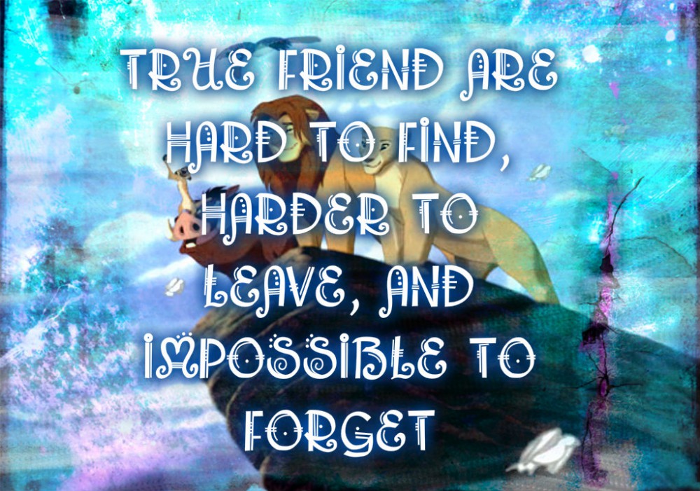True friends