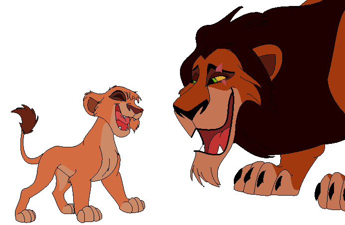 Vitani and Scar moment