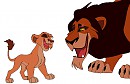 Vitani and Scar moment