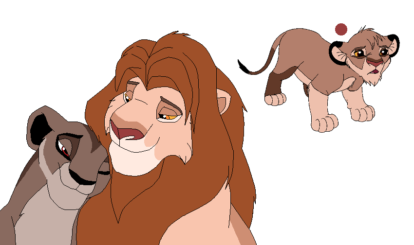 Tatu and Adanna - Plus their fan cub