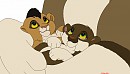 Kao and Chumi as cubs