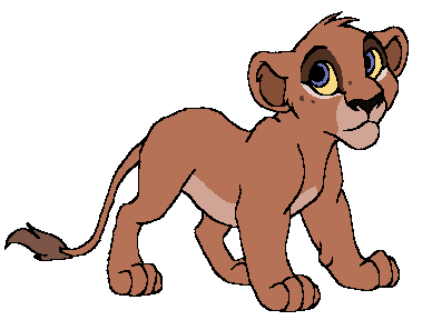 Sara as cub