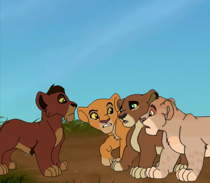 4 pups in the Pridelands