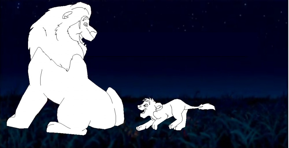 free render under the stars