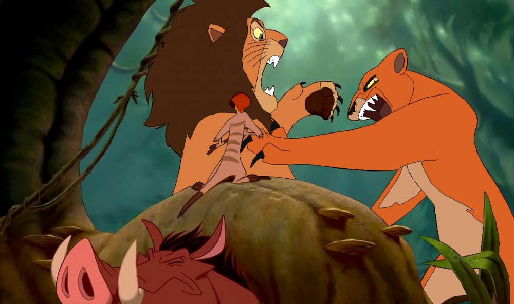 Sibling fight