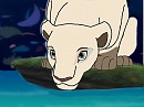 Kiburi looking over at Hekima and *Vitani*