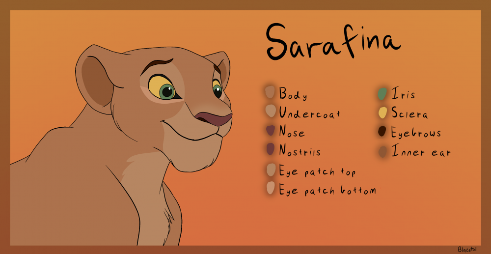 Sarafina color ref